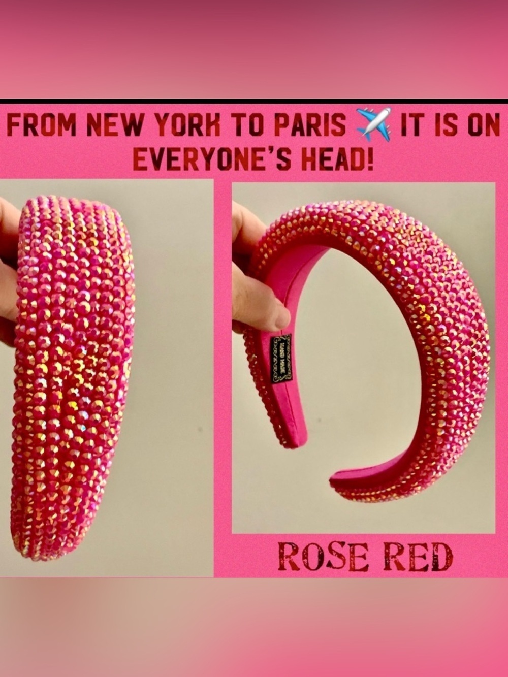 Super Elegant Embellished Headband to Enhance your Casual or Night Our Hair look